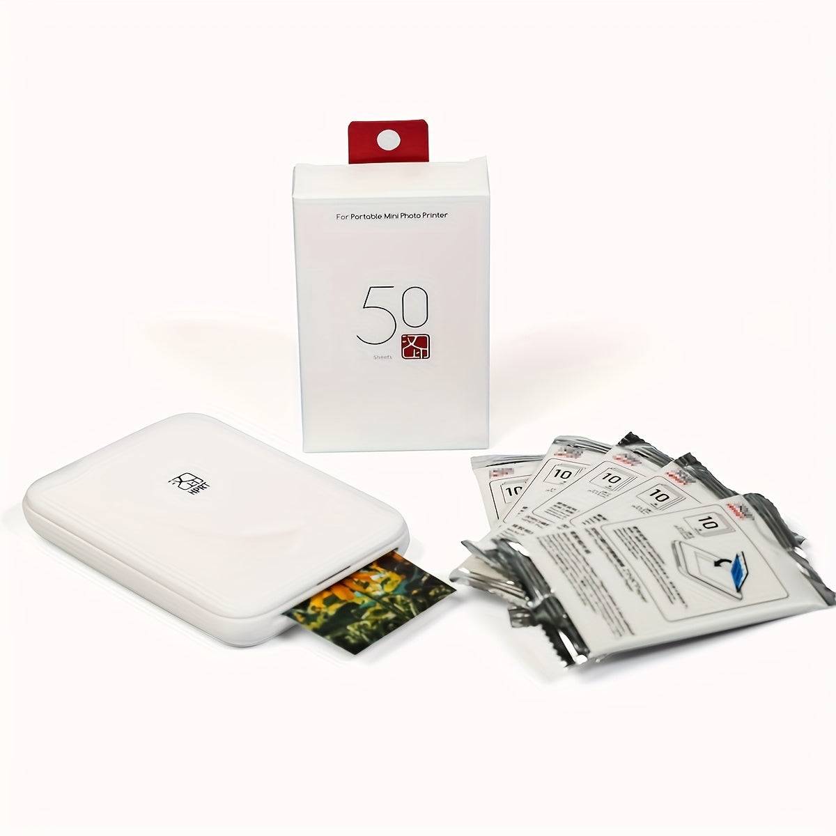 Wireless Portable Photo Printer - Mini Color, IOS/Android