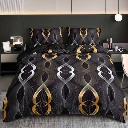 Wave Pattern Duvet Cover