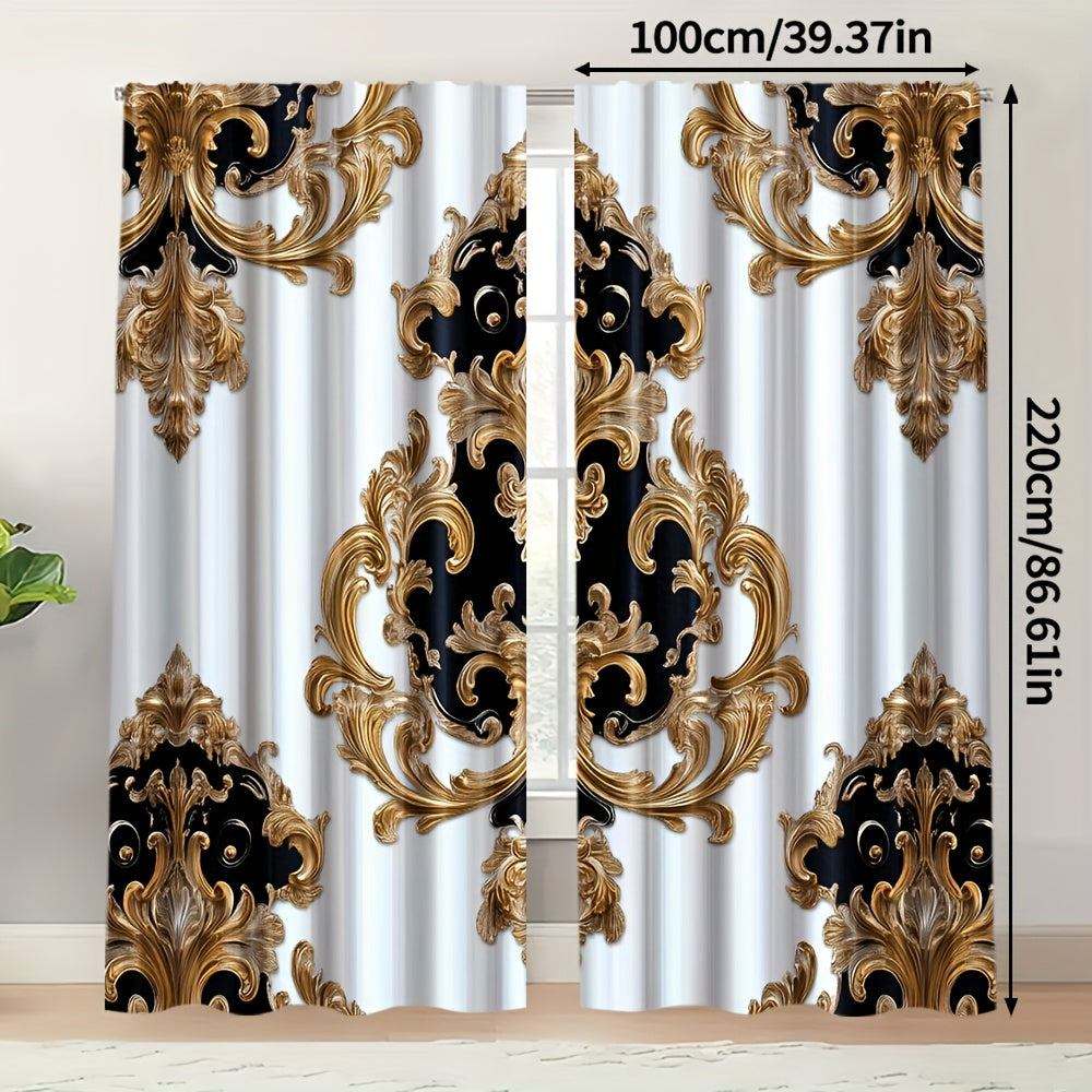 Boho Floral Curtains