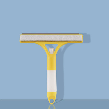 Glass Cleaning Tool - 3-in-1 Spray Bottle, Scraper & Brush