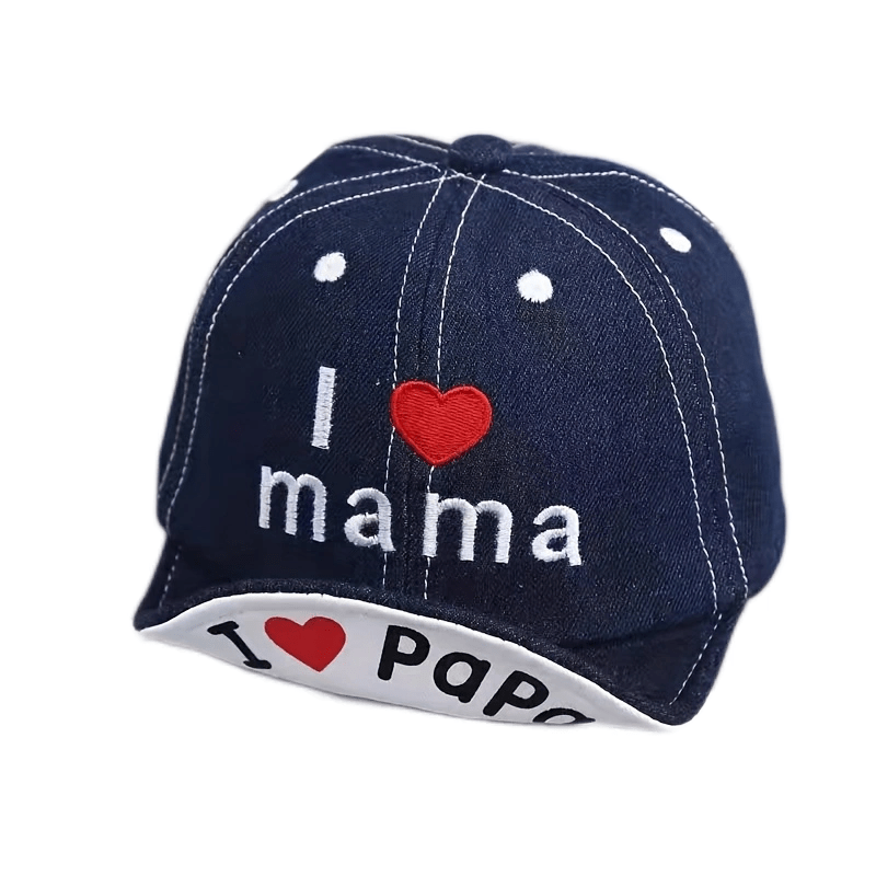 Hat for Baby Girls and Boys - Soft Denim Cap, Spring and Summer