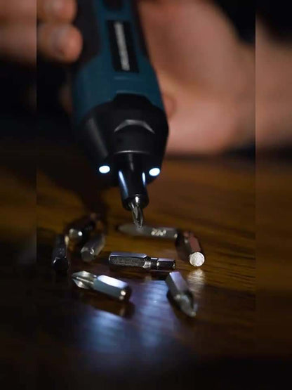 3.6V Lithium Cordless Screwdriver - Electric Set with 4 Torque