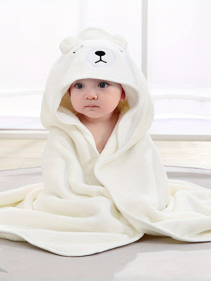 Elephant Hooded Baby Bathrobe and Hat 0-2 Years