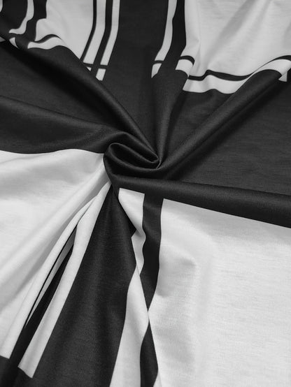 Women Plus Size Plaid Short Sleeve Set - Casual Style