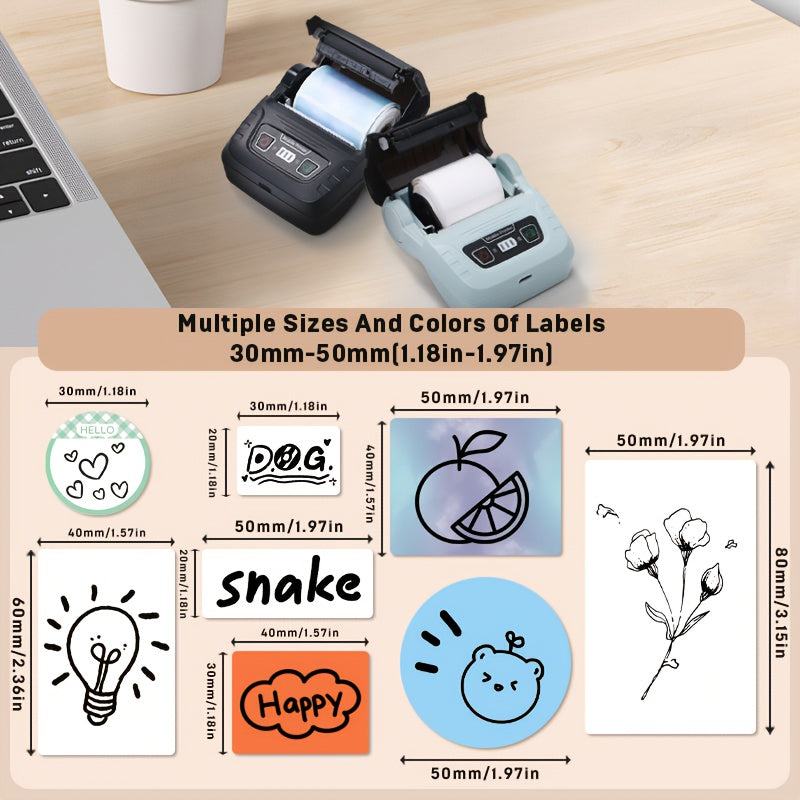 1 pc SINMARK SK58 Label Maker - Portable Printer for Business