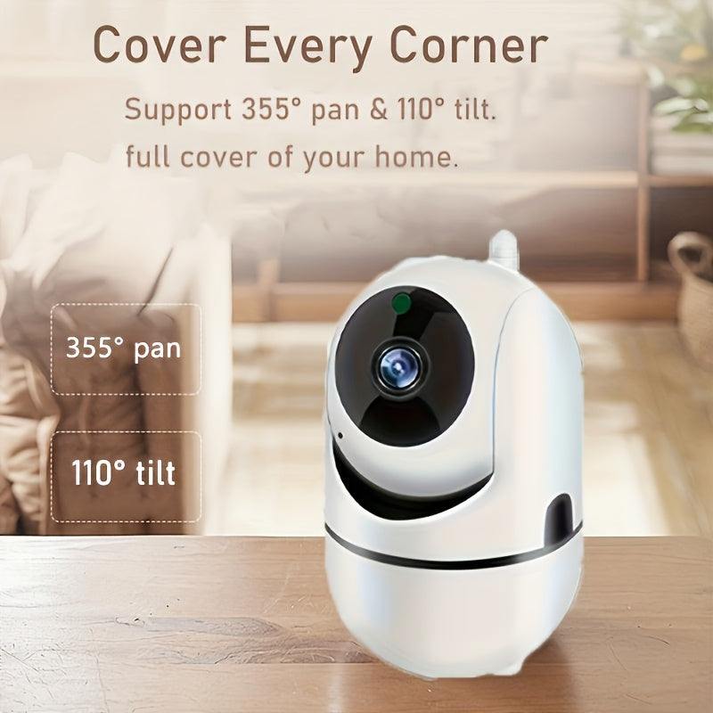 Wireless Home Security Camera -YIIYRY 1080P, Panoramic, 360-Degree
