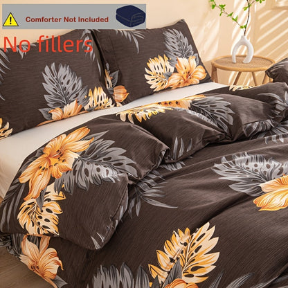  Tropical Floral Bedding Set  3 pcs
