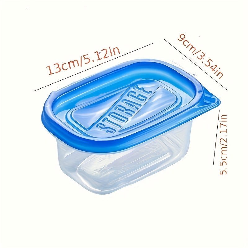 Reusable Food Containers - 10 pcs, BPA-Free, Safe & Leakproof