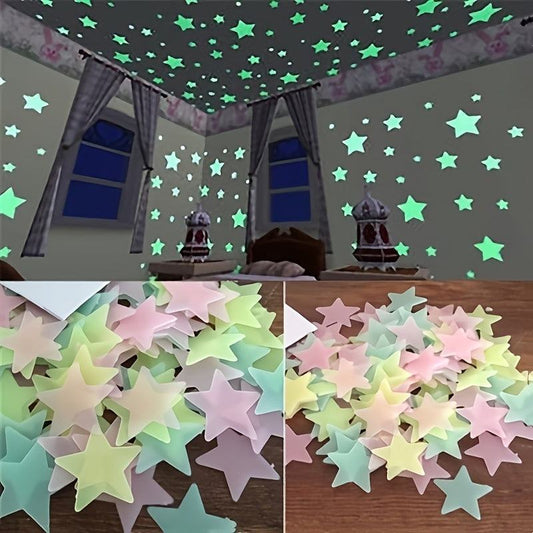 Luminous Star Stickers 