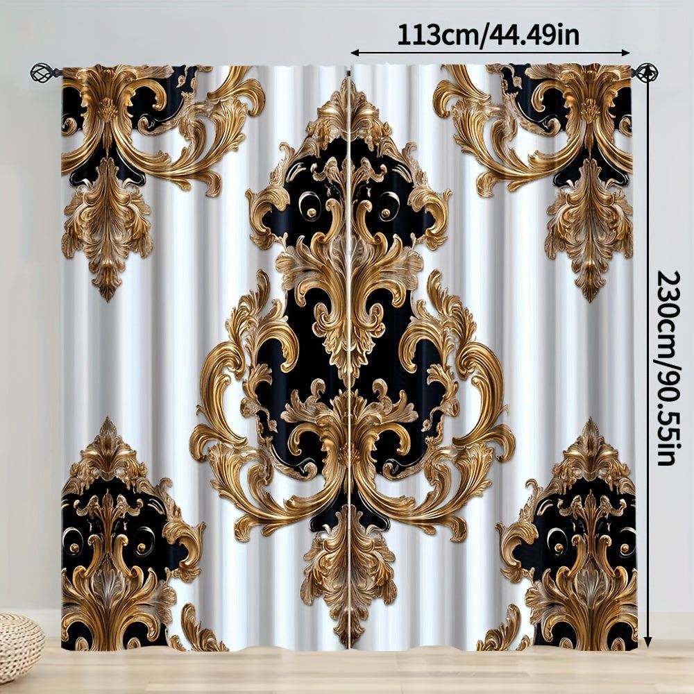 Boho Floral Curtains