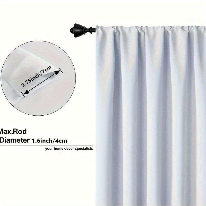 3D Golden and Black Modern Art Curtains