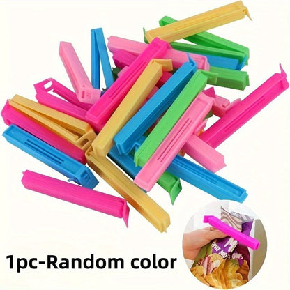 Plastic Food Bag Clip - 20pcs/10pcs/1pc, Reusable Seal Clips