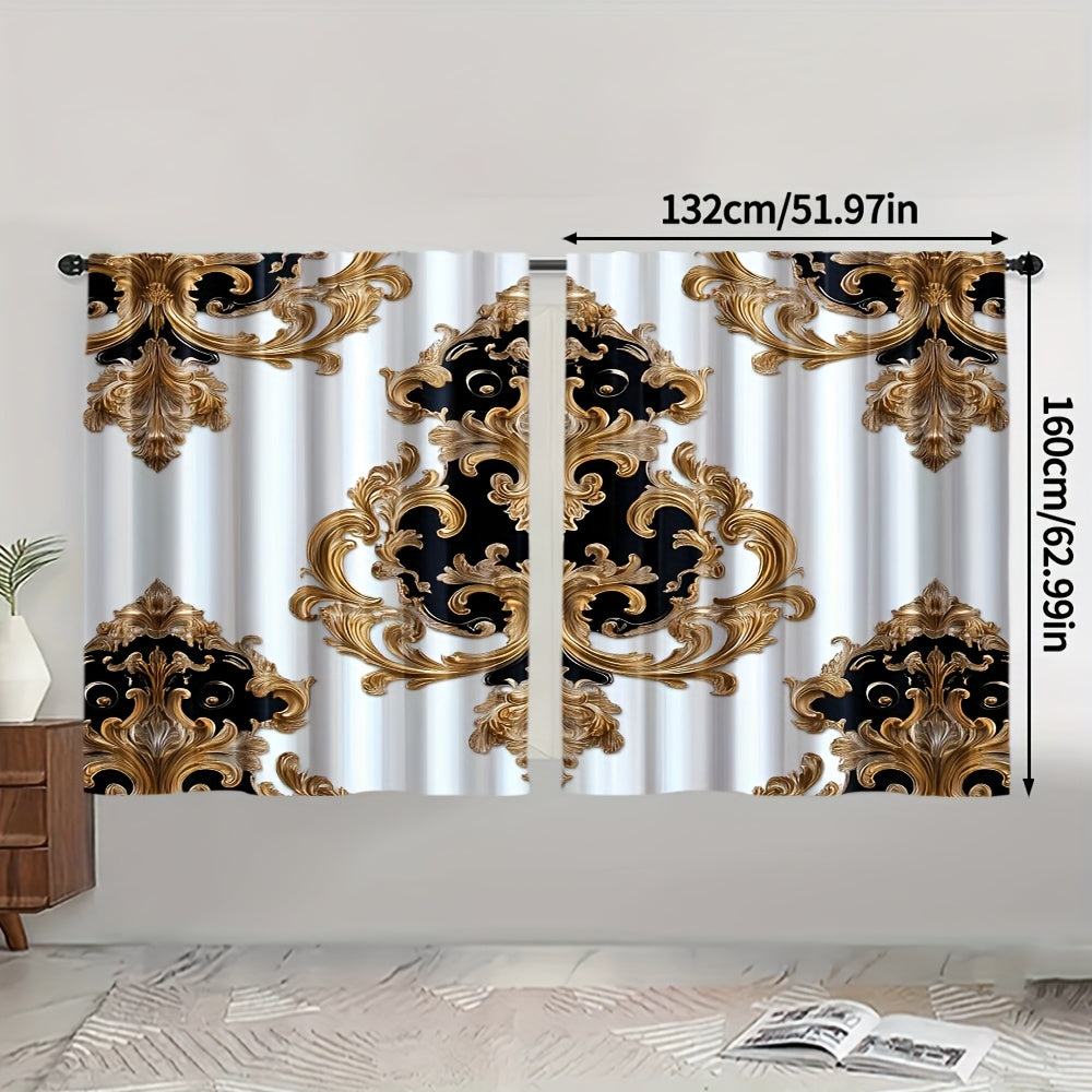 Boho Floral Curtains