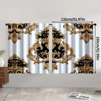 Boho Floral Curtains