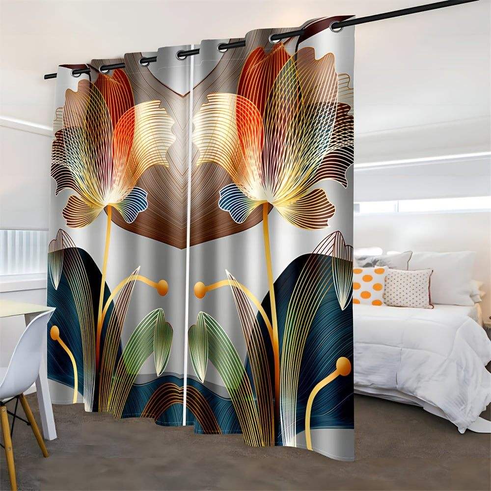 Glam Floral Curtains