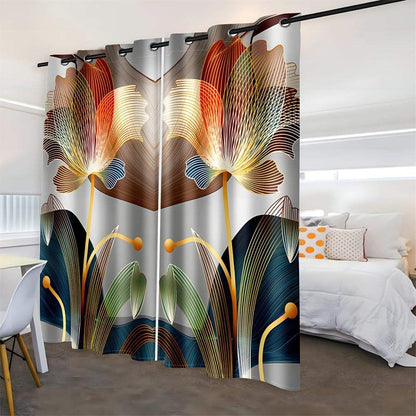 Glam Floral Curtains