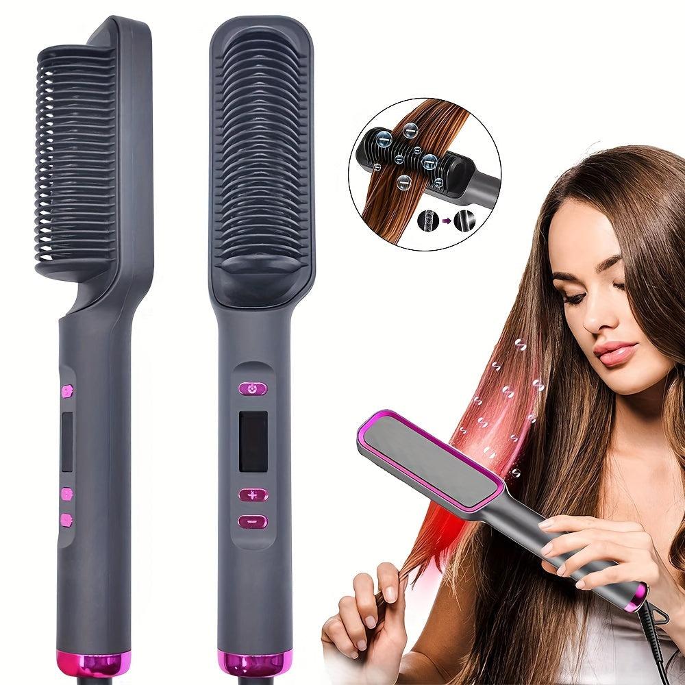 hair straightener comb 