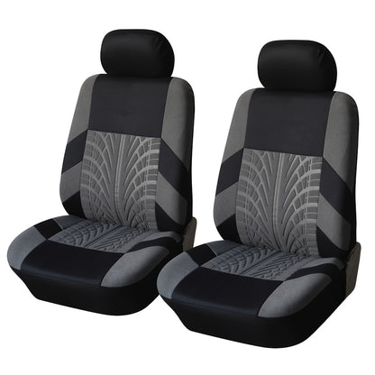 Luxury Linen 5-Seat Car Seat Covers, New Style, Premium, All-Season, Full Coverage, Integrated, Breathable, Auto Seat Protectors, Cushion Covers, Vehicle Interior Accessories, Polyester Fiber, Non-Textile Weaving, Fits Most M