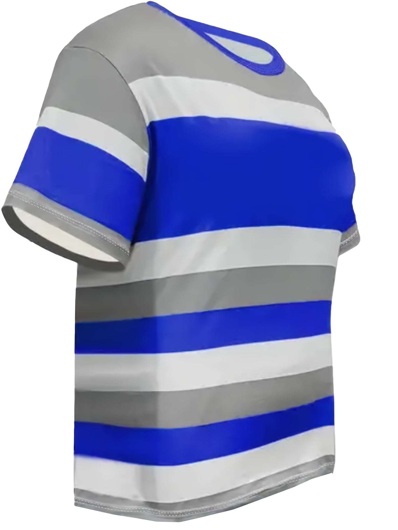 Womens Plus Size Striped T-Shirt 