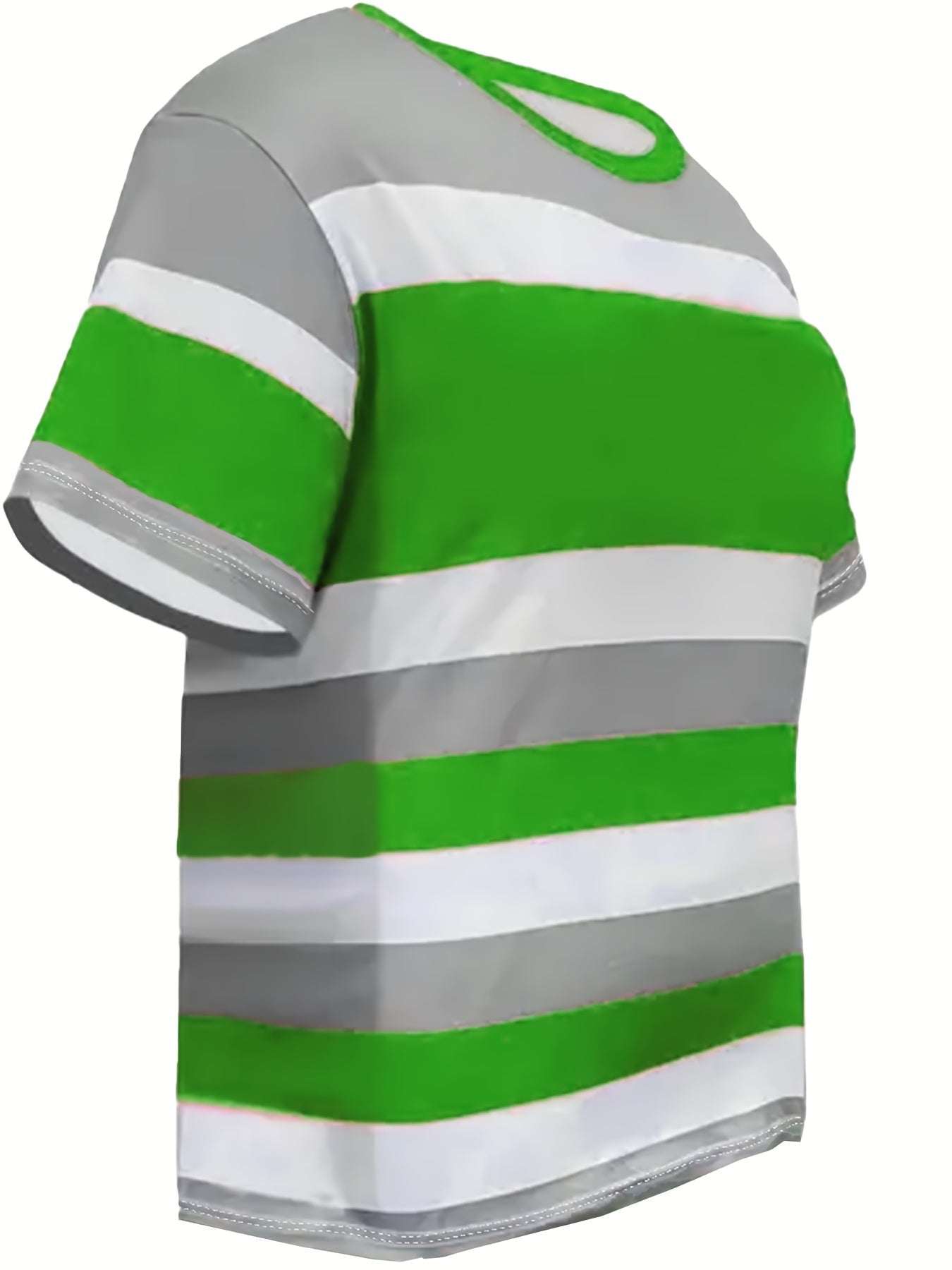 Womens Plus Size Striped T-Shirt 