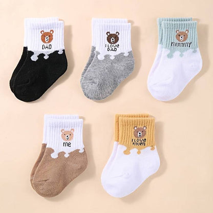 5 Pairs Baby Socks