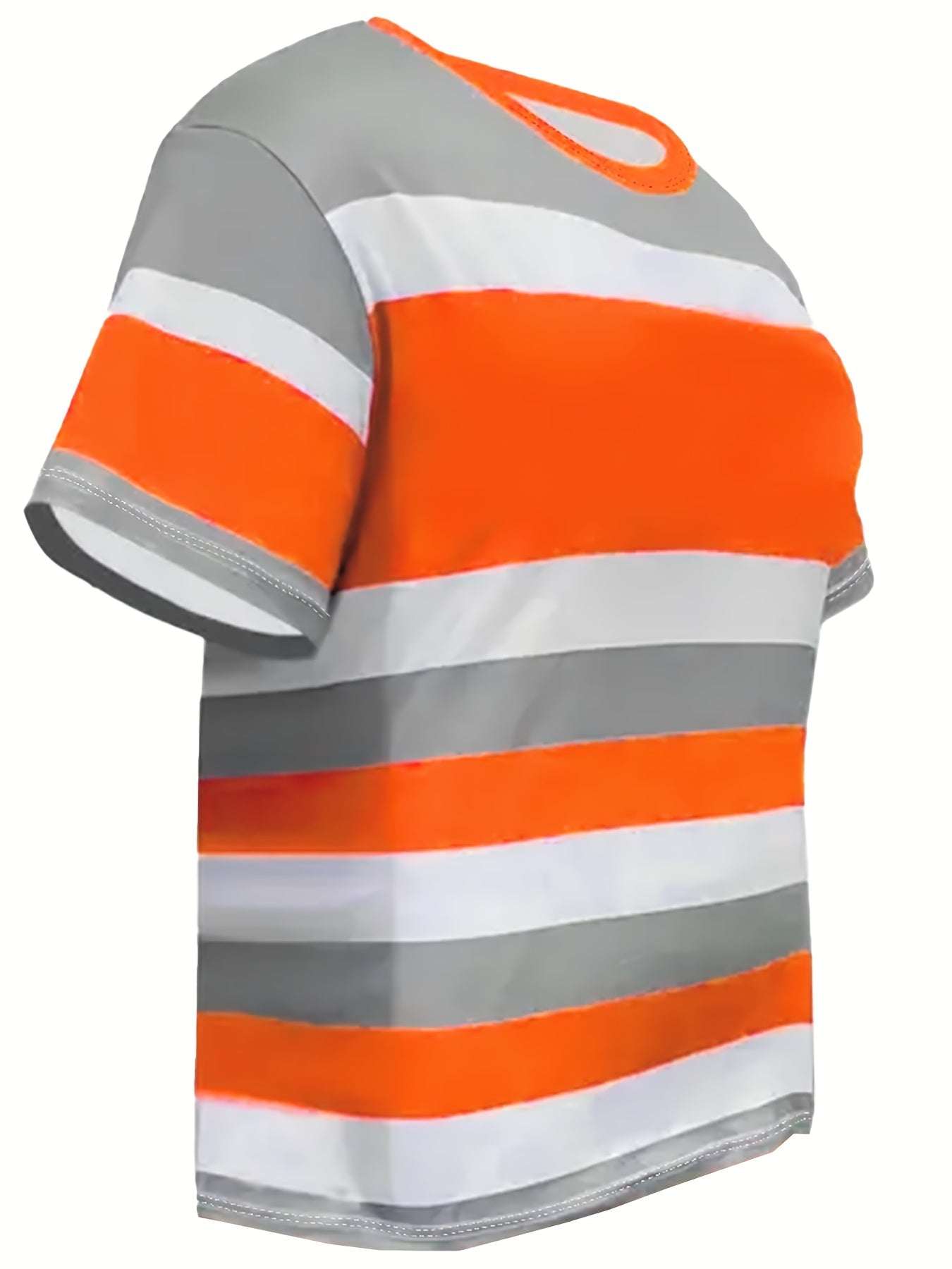 Womens Plus Size Striped T-Shirt 