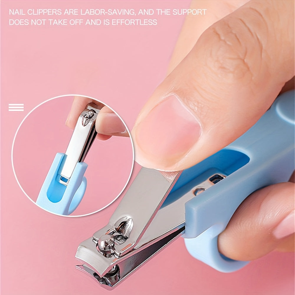 6 pcs set Comb Brush Nail Clipper Scissors Set