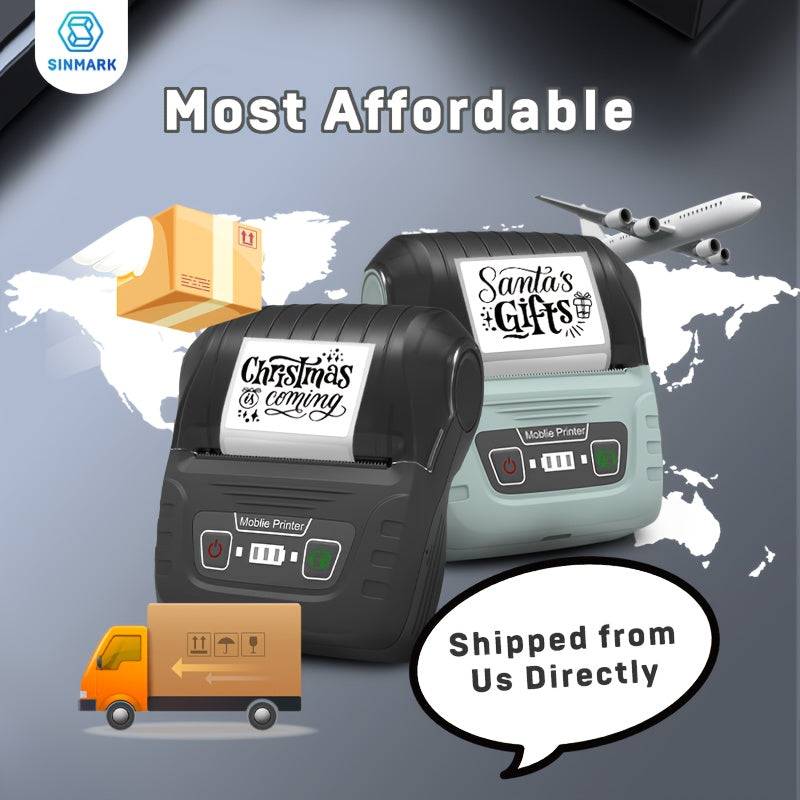 1 pc SINMARK SK58 Label Maker - Portable Printer for Business