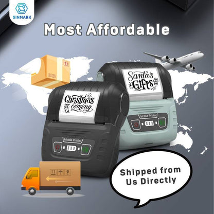 1 pc SINMARK SK58 Label Maker - Portable Printer for Business