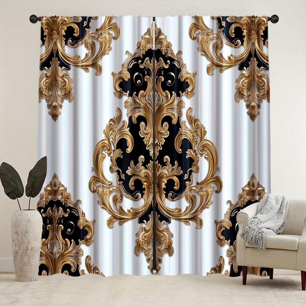 Boho Floral Curtains