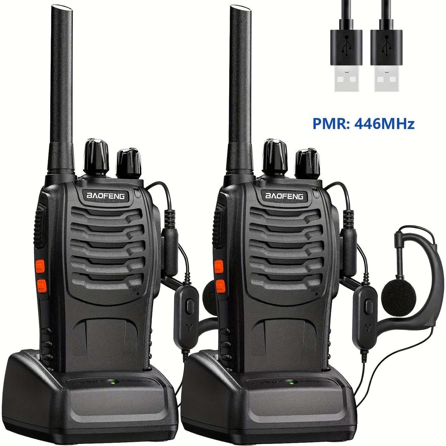2 pcs Handheld Two-Way Radio for Adults - Ideal for Adventure