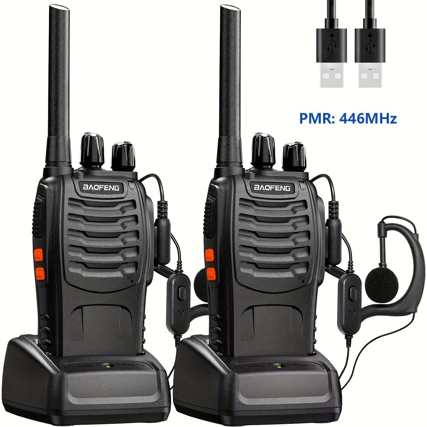 2 pcs Handheld Two-Way Radio for Adults - Ideal for Adventure