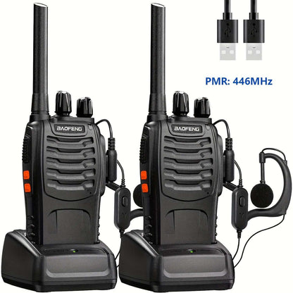 2 pcs Handheld Two-Way Radio for Adults - Ideal for Adventure