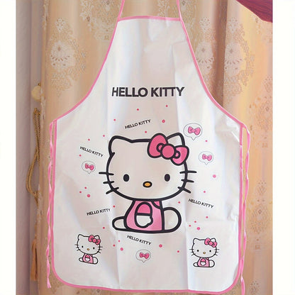 Hello Kitty Kids Apron - Sleeve Cover, Craft & Kitchen Apron, Polyester