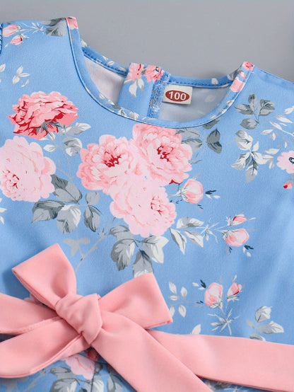 Girls Flutter Sleeve Jumpsuit