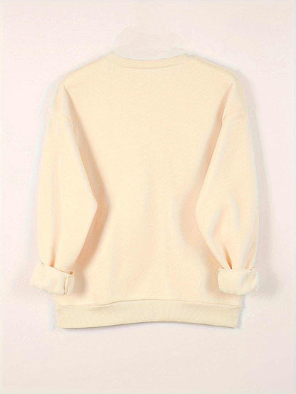 Women Round Neck Sweatshirt