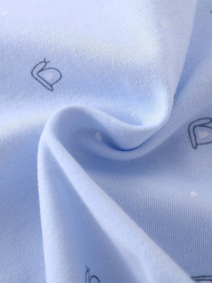 Girls Outfit Set -  7 pcs, Soft Cotton, All-Season,  Bear Themed