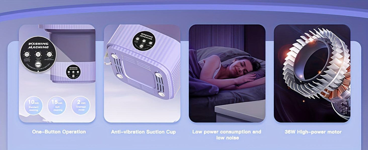 MOMMED Portable Washing Machine 