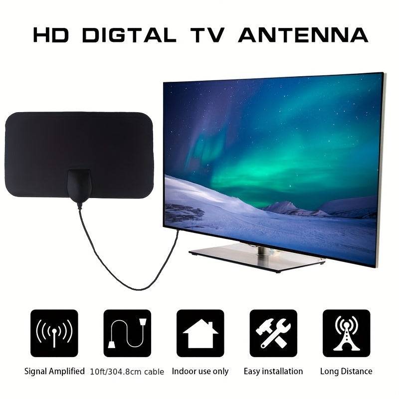 TV Antenna for 2024- Indoor, Digital Terrestrial HD Antenna