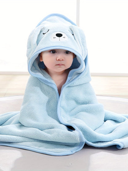 Elephant Hooded Baby Bathrobe and Hat 0-2 Years