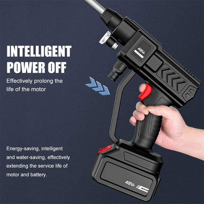 Cordless High Pressure Water Gun - Portable 30BAR Cleaner Tool