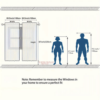 2pcs Spring Floral Green Plant Flower Digital Printing Living Room Curtains 100% Polyester