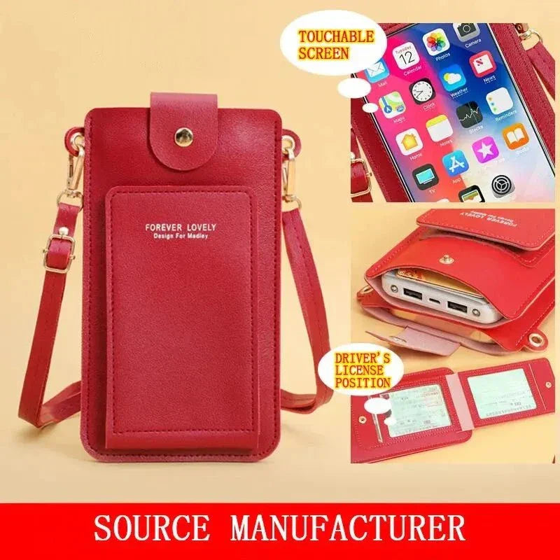 Touch Screen Cell Phone Purse for women