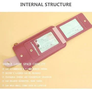 Touch Screen Cell Phone Purse for women