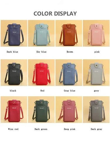 Touch Screen Cell Phone Purse for women