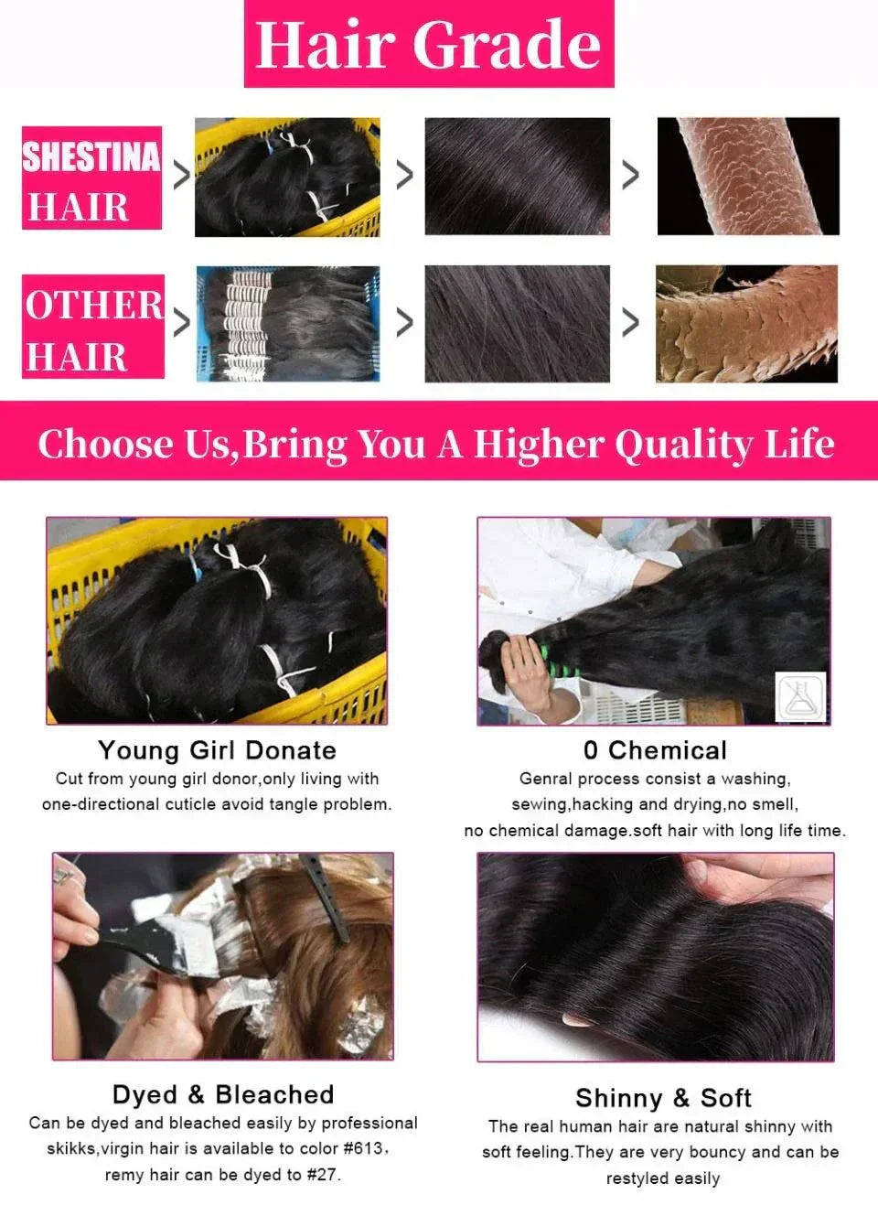 1B30 Straight Highlight HD Lace Frontal Wig - 30" 180 Density