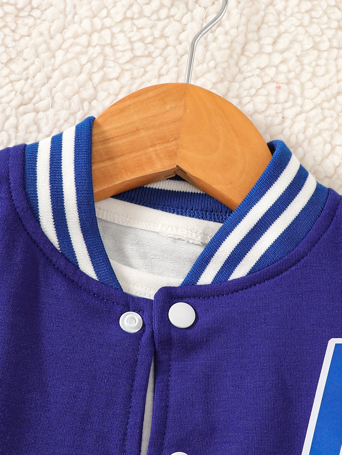 Boys 2 pcs Knit Baseball Suit - Stylish Fall/Winter Wear