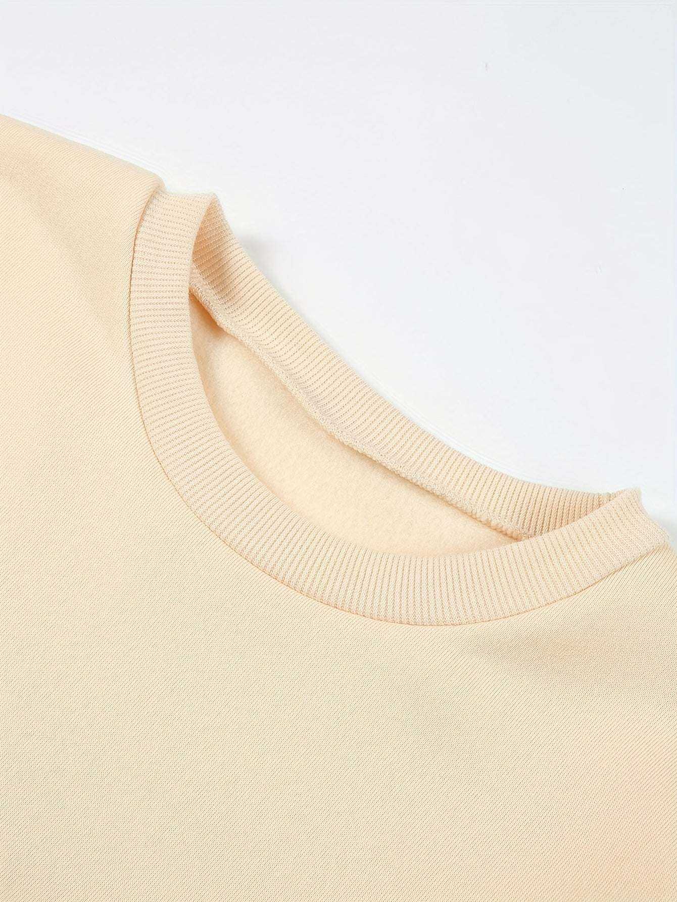 Women Round Neck Sweatshirt