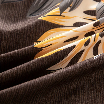  Tropical Floral Bedding Set 3 pcs