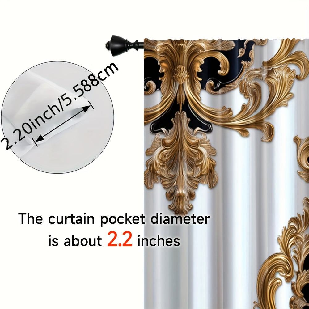 Boho Floral Curtains